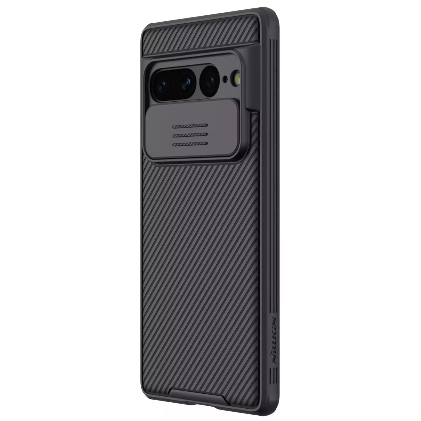 Протиударний чохол бампер Nillkin CamShield Pro (шторка на камеру) для Google Pixel 7 Pro Black (Чорний)