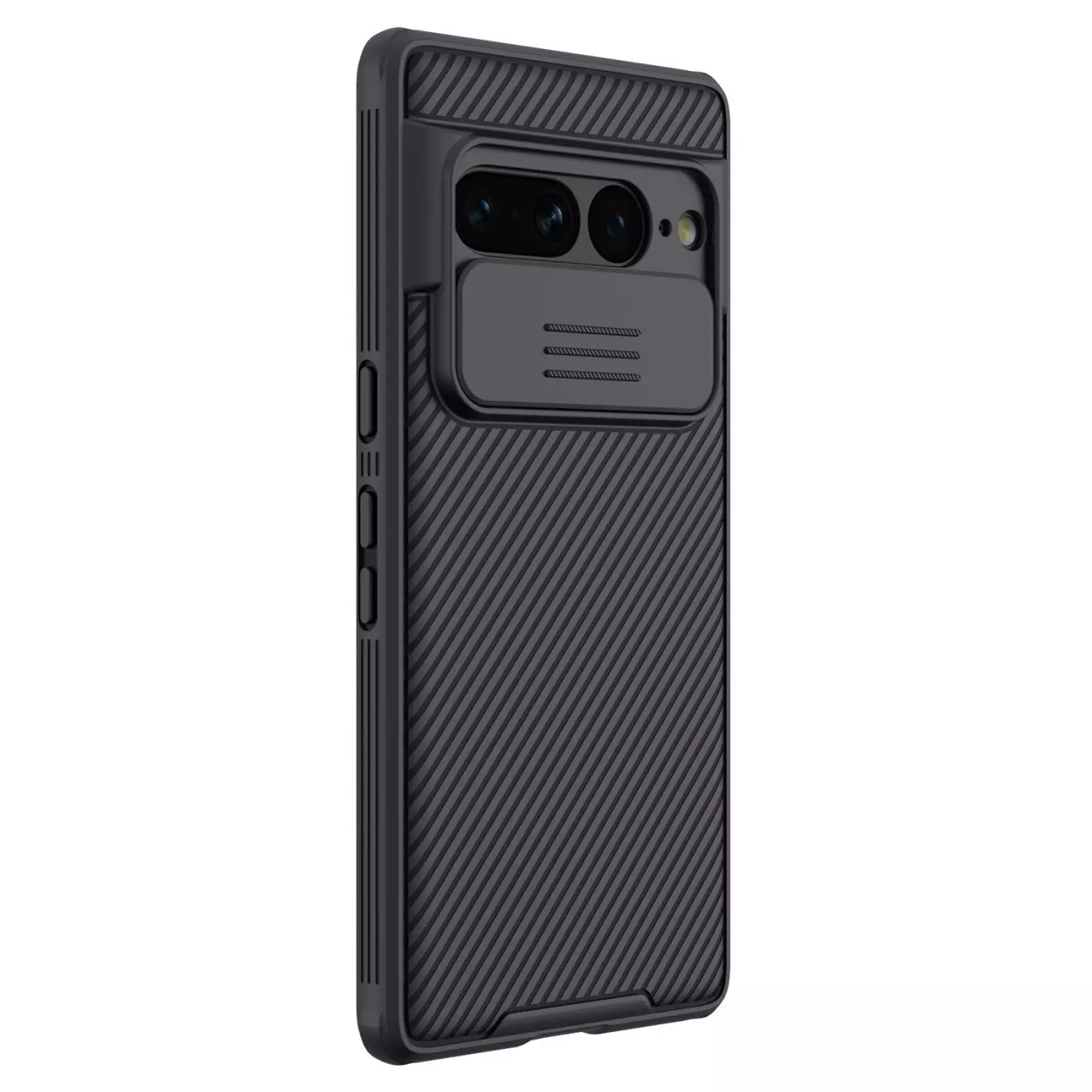 Протиударний чохол бампер Nillkin CamShield Pro (шторка на камеру) для Google Pixel 7 Pro Black (Чорний)
