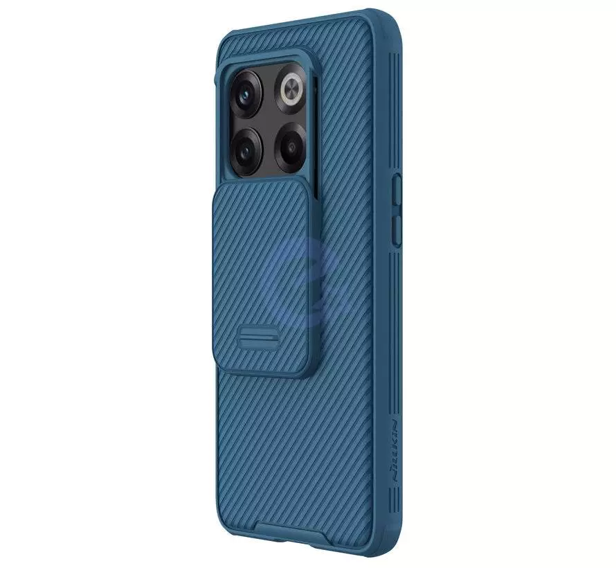 Протиударний чохол бампер Nillkin CamShield (шторка на камеру) для OnePlus 10T / Ace Pro Blue (Синій)