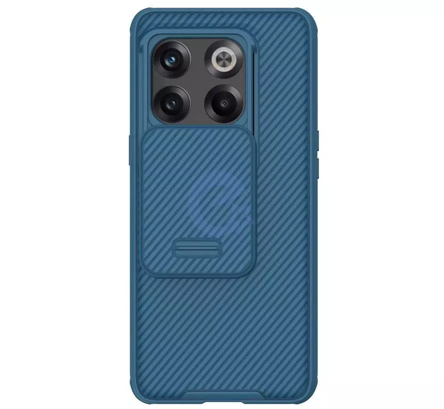 Протиударний чохол бампер Nillkin CamShield (шторка на камеру) для OnePlus 10T / Ace Pro Blue (Синій)