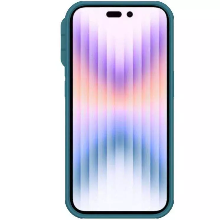 Противоударный чехол бампер Nillkin CamShield Pro Magnetic (шторка на камеру) для iPhone 14 Pro Max Black (Черный)