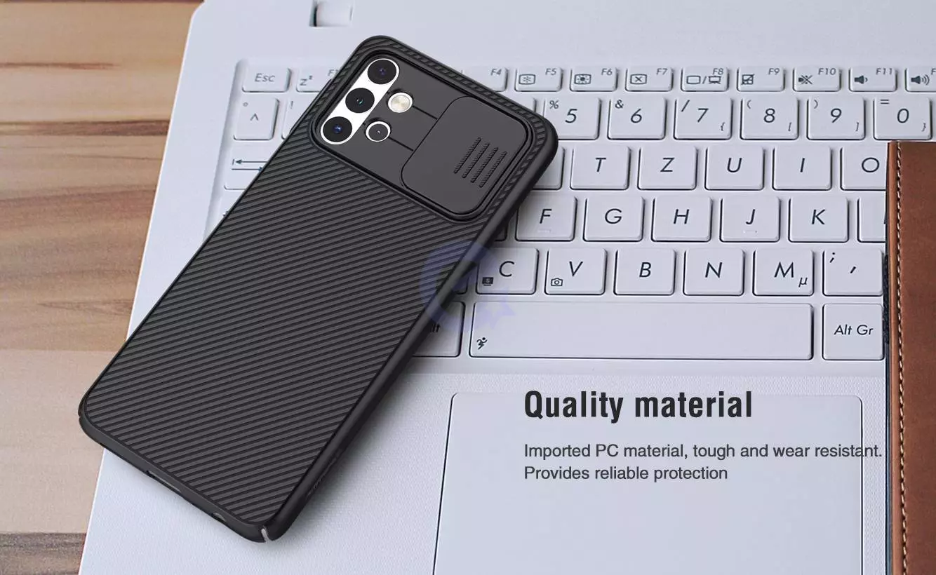 Протиударний чохол бампер Nillkin CamShield (шторка на камеру) для Samsung Galaxy A23 5G / Galaxy A23 Black (Чорний) Протиударний чохол бампер Nillkin CamShield (шторка на камеру) для Samsung Galaxy A23 5G / Galaxy A23 Black (Чорний)