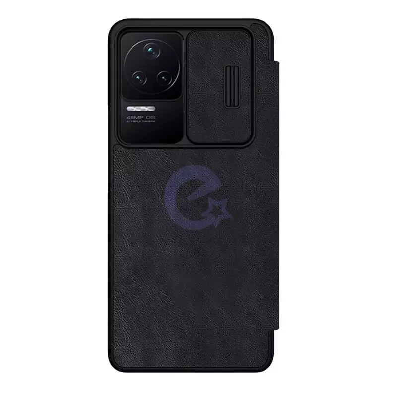 Чехол книжка Nillkin Qin Pro (шторка на камеру) для Xiaomi Poco F4 / Redmi K50 / Redmi K50 Pro / Redmi K40S Black (Черный) Чехол книжка Nillkin Qin Pro (шторка на камеру) для Xiaomi Poco F4 / Redmi K50 / Redmi K50 Pro / Redmi K40S Black (Черный)