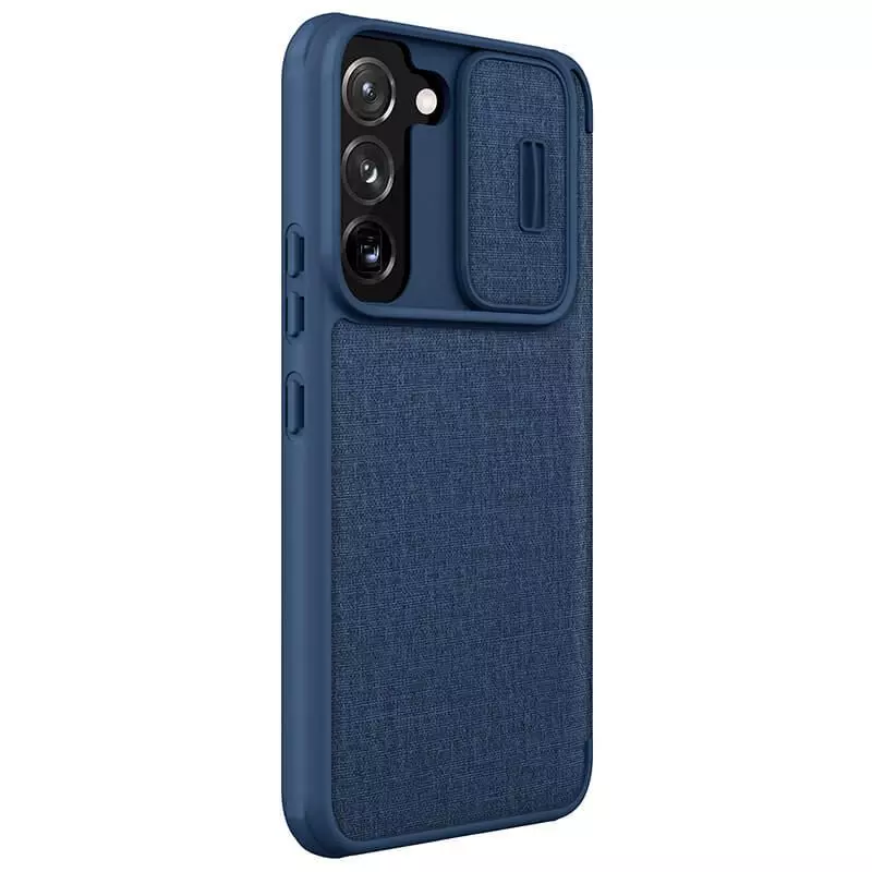 Чохол книжка Nillkin Qin Pro (cloth) для Samsung Galaxy S23 Plus Blue (Синій)
