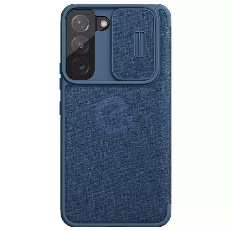 Чохол книжка Nillkin Qin Pro (cloth) для Samsung Galaxy S23 Plus Blue (Синій)