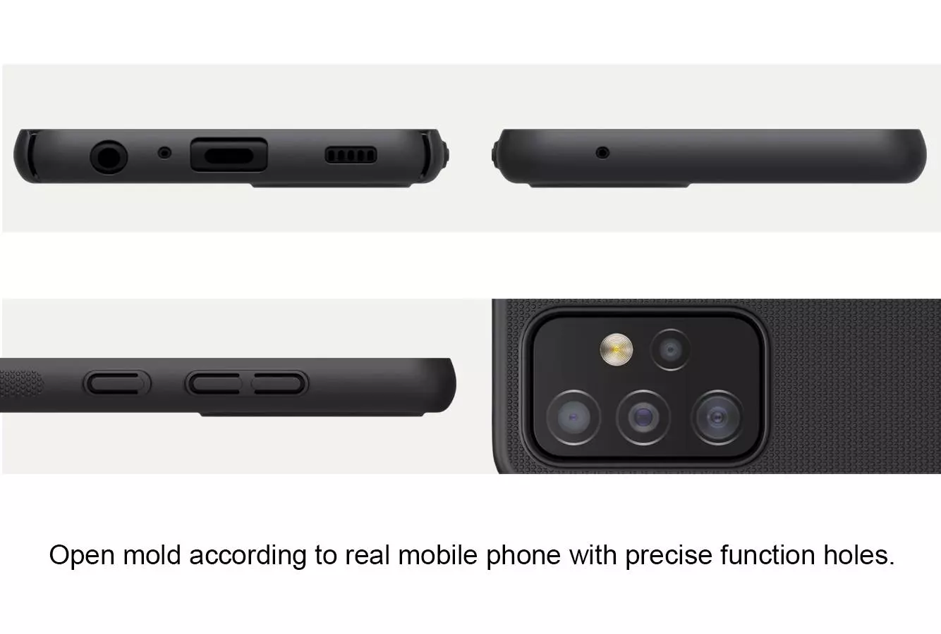 Протиударний чохол бампер Nillkin Super Frosted Shield для Samsung Galaxy A53 5G Black (Чорний)