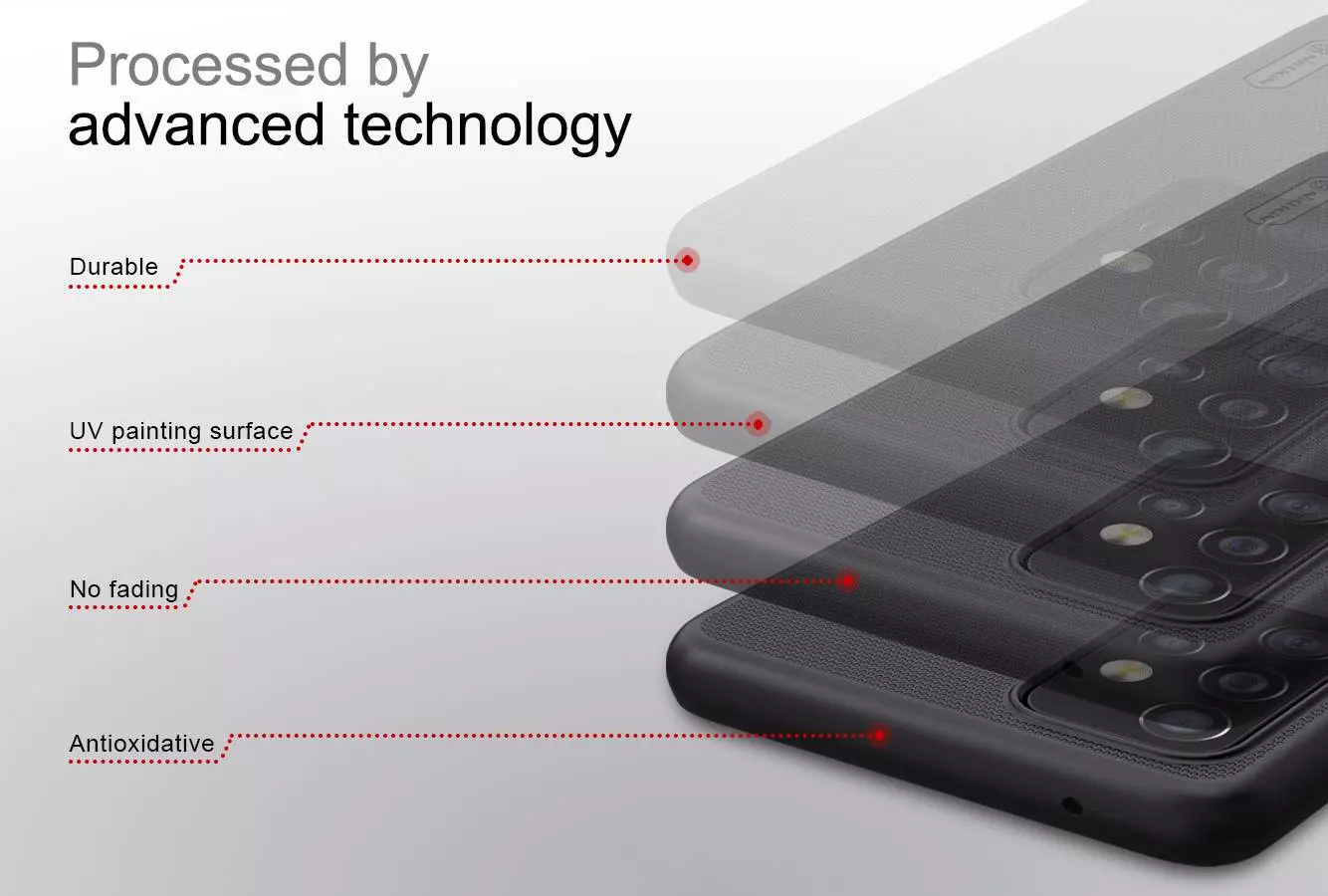 Протиударний чохол бампер Nillkin Super Frosted Shield для Samsung Galaxy A53 5G Black (Чорний)