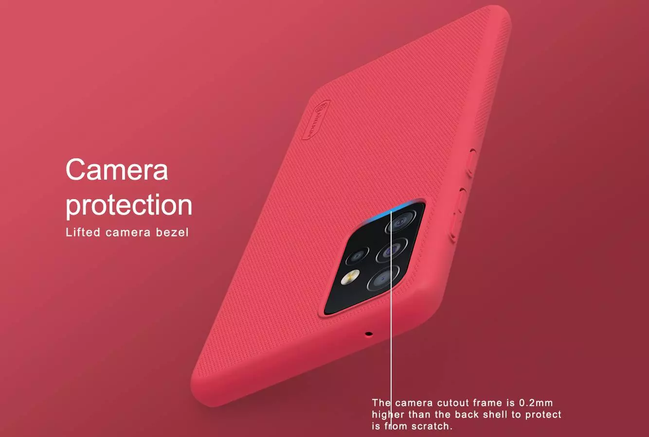 Протиударний чохол бампер Nillkin Super Frosted Shield для Samsung Galaxy A53 5G Black (Чорний)