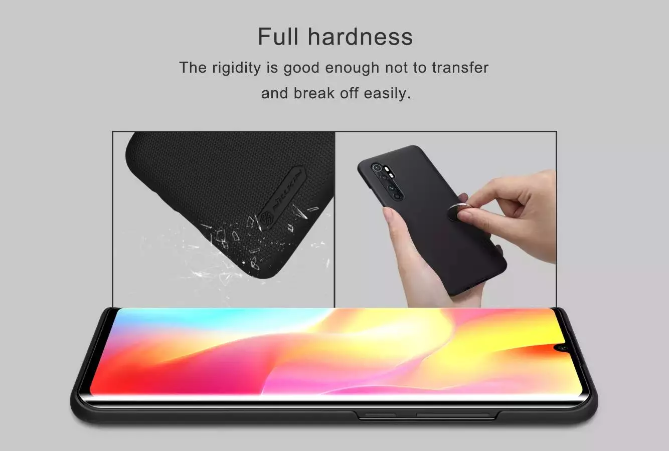Протиударний чохол бампер Nillkin Super Frosted Shield для OnePlus 11 White (Білий)