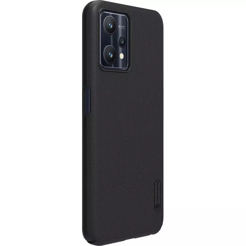 Протиударний чохол бампер Nillkin Super Frosted Shield для Realme 9 5G / 9 Pro Black (Чорний)