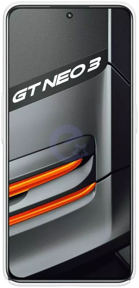 Противоударный чехол бампер Nillkin Super Frosted Shield для Realme GT Neo 3 White (Белый)
