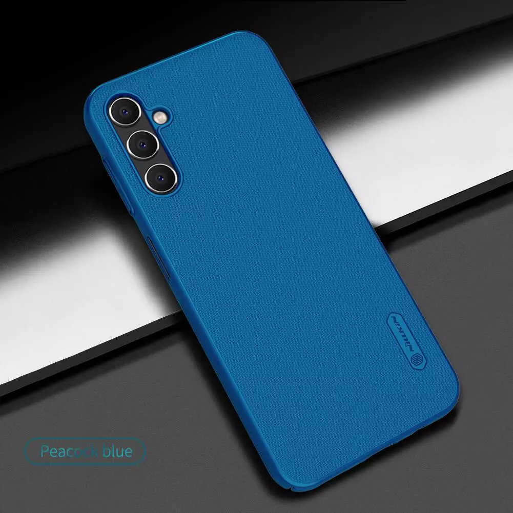 Протиударний чохол бампер Nillkin Super Frosted Shield для Samsung Galaxy A14 / A14 5G Blue (Синій)