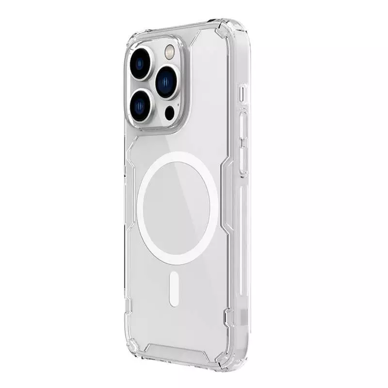 Чохол бампер Nillkin TPU Nature Pro Magnetic для iPhone 14 Pro White (Білий)