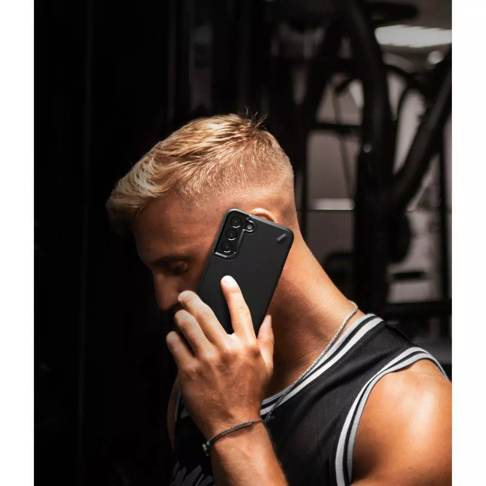Протиударний чохол бампер Ringke Onyx для Samsung Galaxy S22 Plus Black (Чорний)