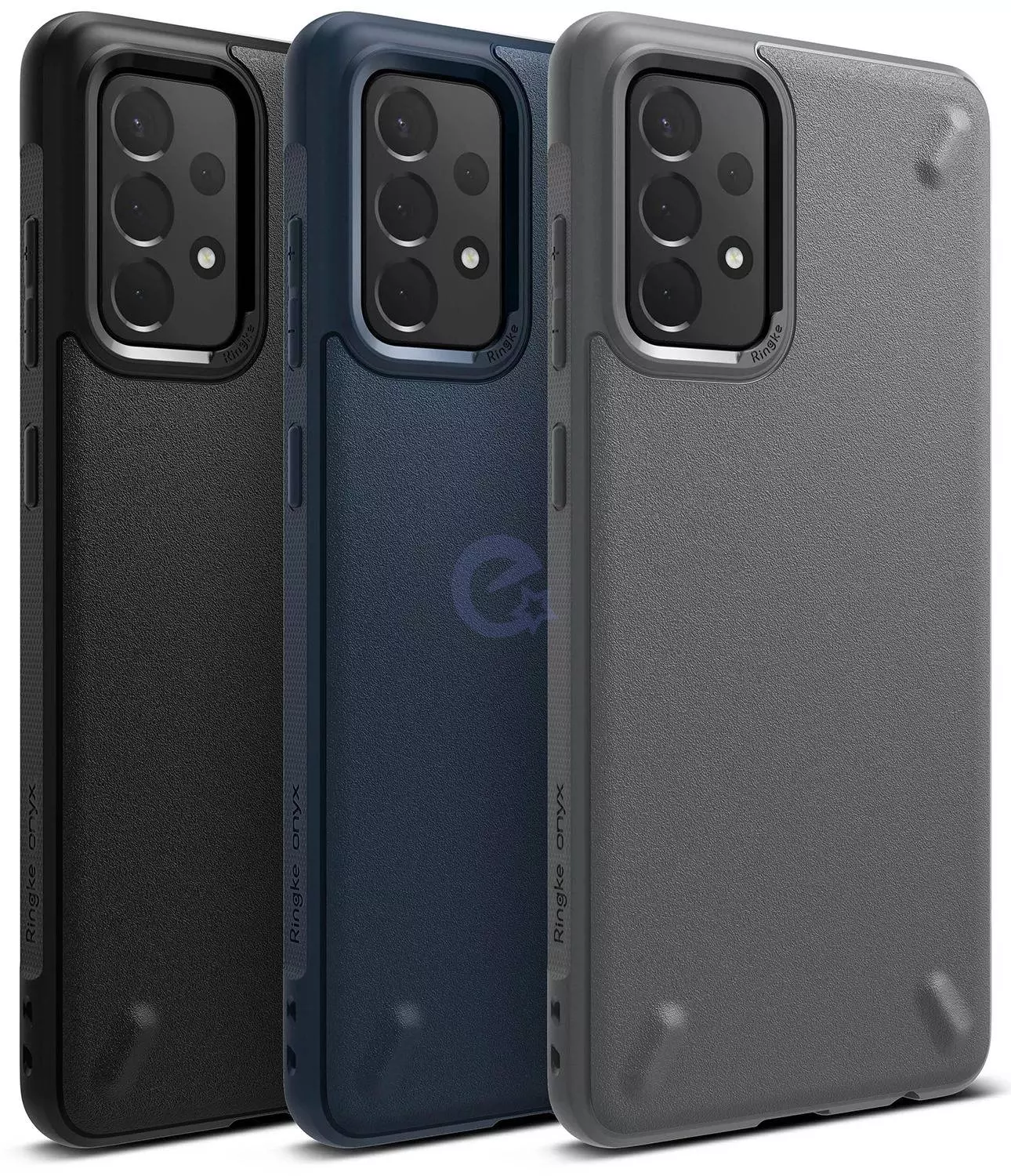 Протиударний чохол бампер Ringke Onyx для Samsung Galaxy A73 5G Dark Grey (Темно Сірий)