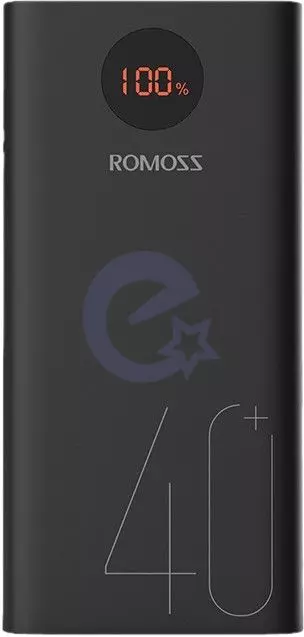 Внешний аккумулятор Romoss digital display Power Bank 40000mAh 22.5W Black (Черный) PEA40