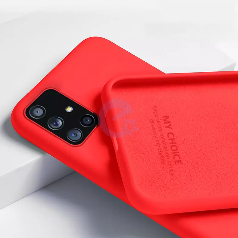 Чехол бампер для Motorola Moto G52 Anomaly Silicone (с микрофиброй) Red (Красный)