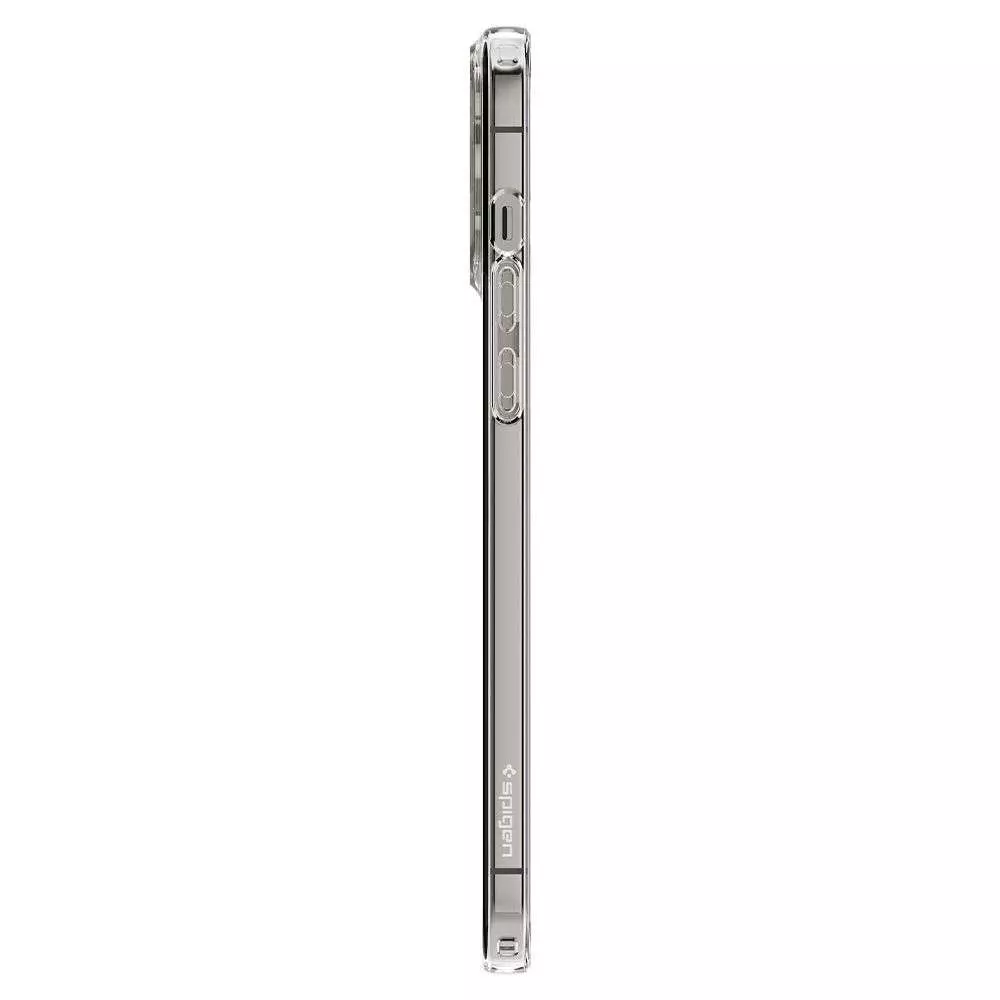 Противоударный чехол бампер Spigen Liquid Crystal для iPhone 14 Pro Crystal Clear (Прозрачный) ACS04953