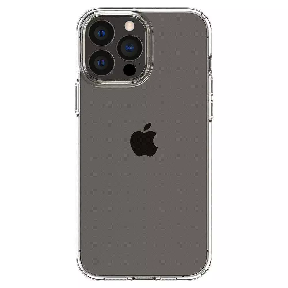 Противоударный чехол бампер Spigen Liquid Crystal для iPhone 14 Pro Crystal Clear (Прозрачный) ACS04953