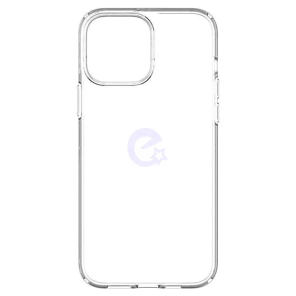 Противоударный чехол бампер Spigen Liquid Crystal для iPhone 14 Pro Crystal Clear (Прозрачный) ACS04953