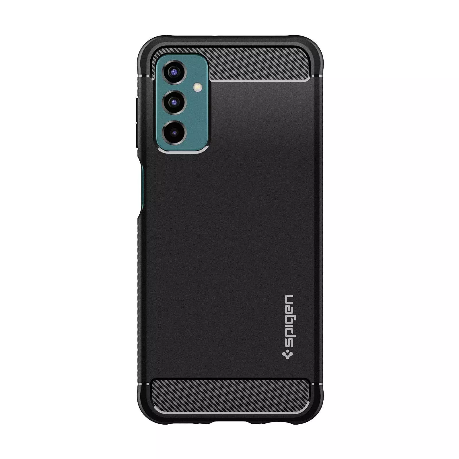 Протиударний чохол бампер Spigen Rugged Armor для Samsung Galaxy M23 / Galaxy M13 Matte Black (Матовий Чорний) ACS04160 Протиударний чохол бампер Spigen Rugged Armor для Samsung Galaxy M23 / Galaxy M13 Matte Black (Матовий Чорний) ACS04160