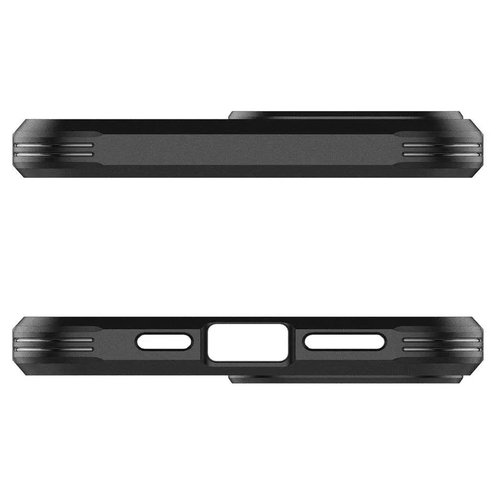 Протиударний чохол бампер Spigen Tough Armor MagSafe Compatible для iPhone 14 Pro Black (Чорний) ACS04985