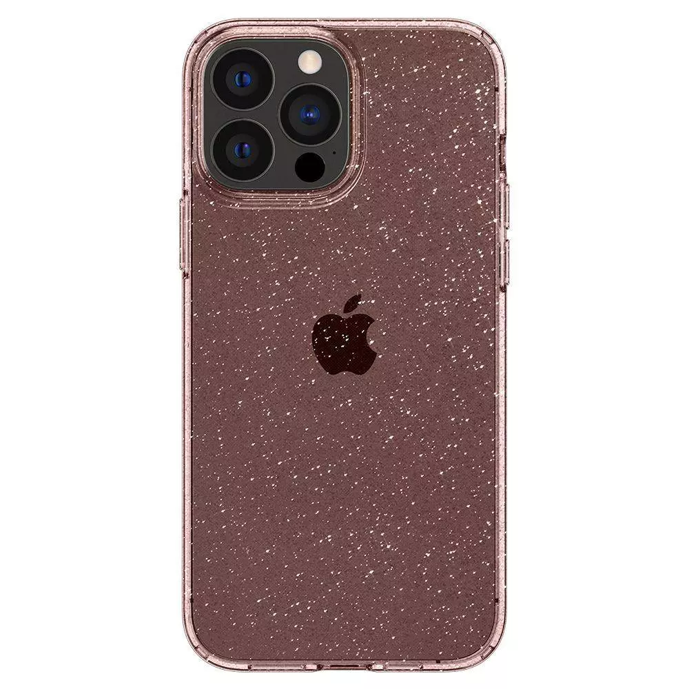 Противоударный чехол бампер Spigen Liquid Crystal Glitter для iPhone 14 Pro Rose Quartz (Розовый Кварц) ACS04955 Противоударный чехол бампер Spigen Liquid Crystal Glitter для iPhone 14 Pro Rose Quartz (Розовый Кварц) ACS04955