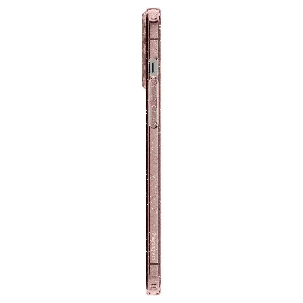 Противоударный чехол бампер Spigen Liquid Crystal Glitter для iPhone 14 Pro Rose Quartz (Розовый Кварц) ACS04955 Противоударный чехол бампер Spigen Liquid Crystal Glitter для iPhone 14 Pro Rose Quartz (Розовый Кварц) ACS04955