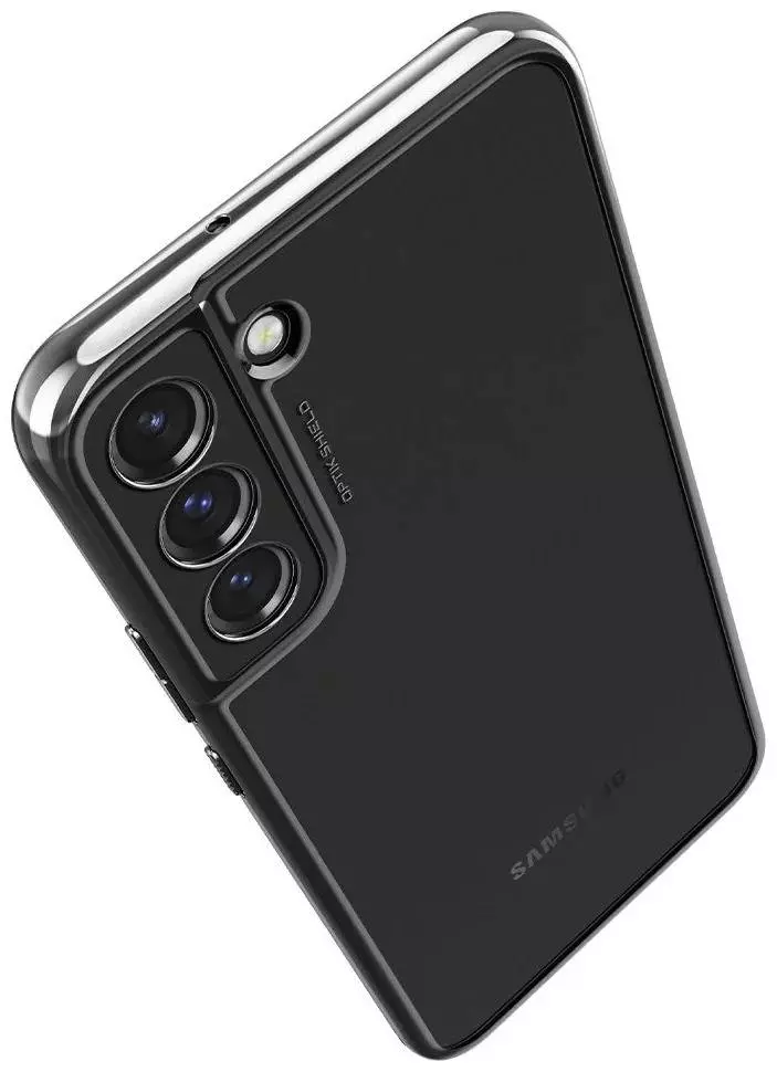 Протиударний чохол бампер Spigen Optik Crystal для Samsung Galaxy S22 Plus Chrome Grey (Сірий Хром) ACS03965 Протиударний чохол бампер Spigen Optik Crystal для Samsung Galaxy S22 Plus Chrome Grey (Сірий Хром) ACS03965