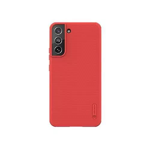 Противоударный чехол бампер Nillkin Super Frosted Shield Pro для Samsung Galaxy S22 Red (Красный)