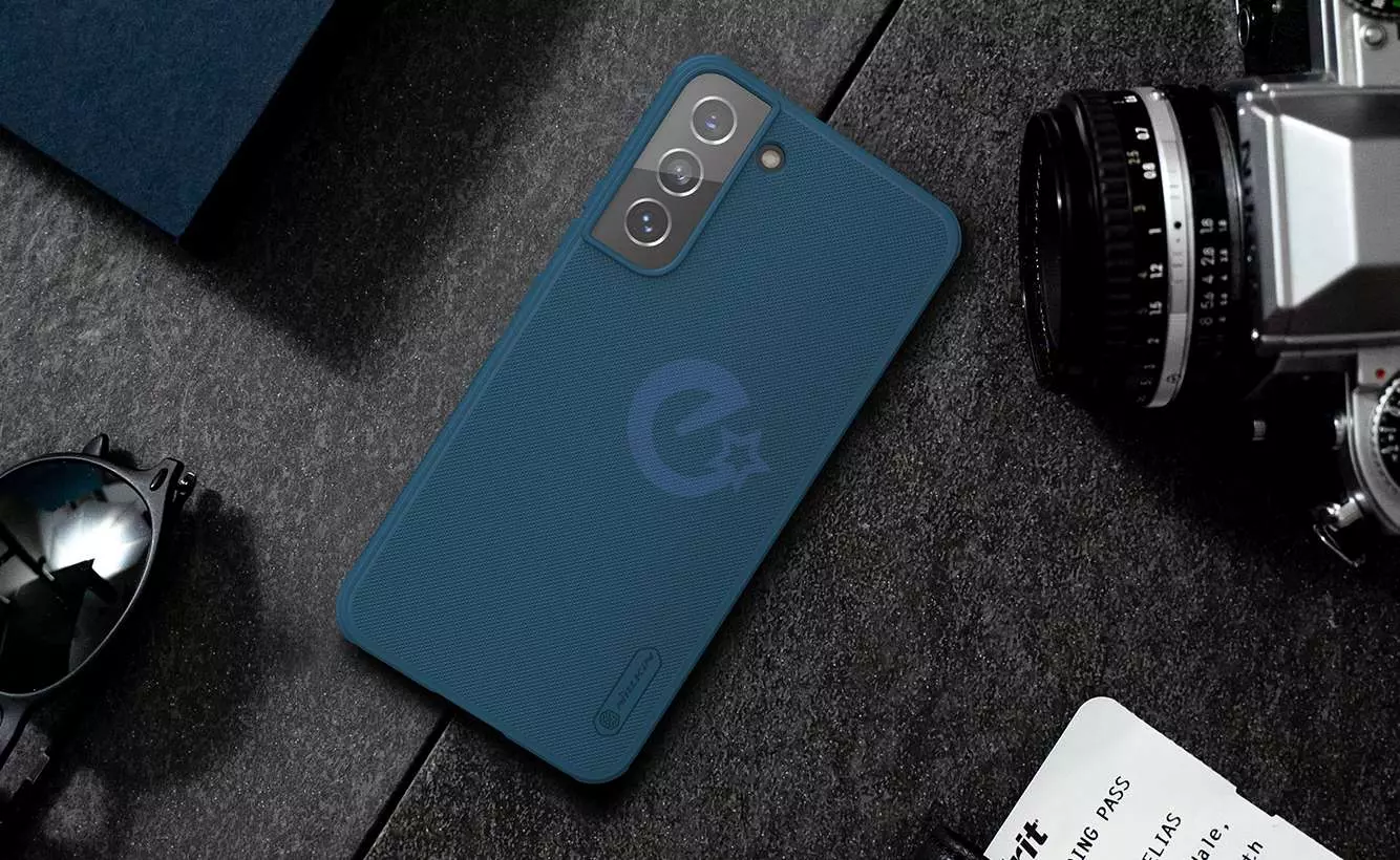 Противоударный чехол бампер Nillkin Super Frosted Shield Pro для Samsung Galaxy S22 Plus Black (Черный)