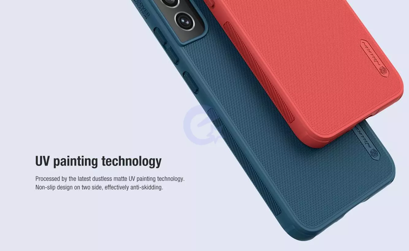 Противоударный чехол бампер Nillkin Super Frosted Shield Pro для Samsung Galaxy S22 Plus Black (Черный)