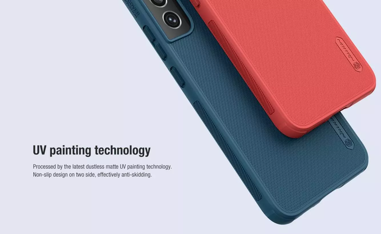 Протиударний чохол бампер Nillkin Super Frosted Shield Pro для Samsung Galaxy S22 Plus Red (Червоний)