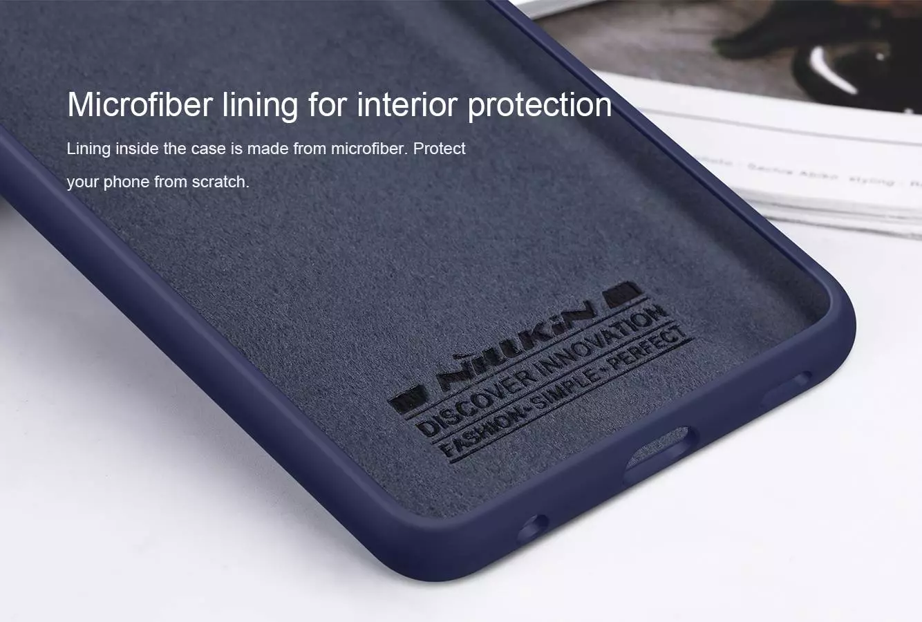 Чохол бампер Nillkin Flex для Samsung Galaxy A73 5G Blue (Синій)