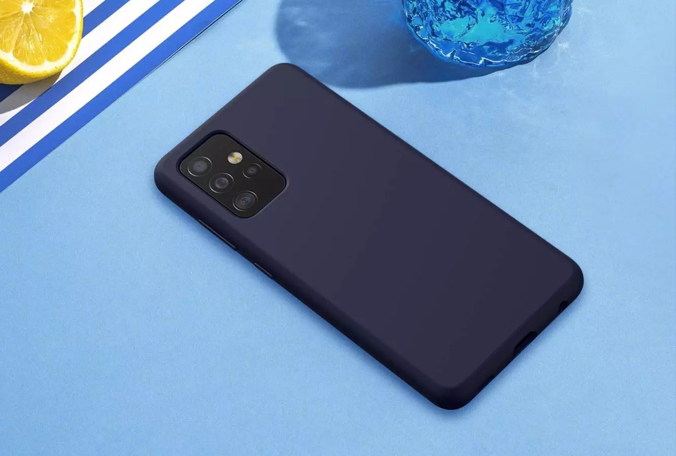 Чохол бампер Nillkin Flex для Samsung Galaxy A73 5G Blue (Синій)