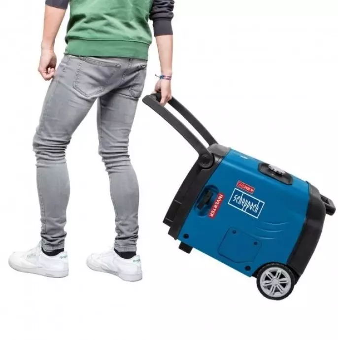 Бензиновий інверторний генератор Scheppach SG3400i 3400 Вт Black/Blue (Чорний/Синій) Бензиновий інверторний генератор Scheppach SG3400i 3400 Вт Black/Blue (Чорний/Синій)