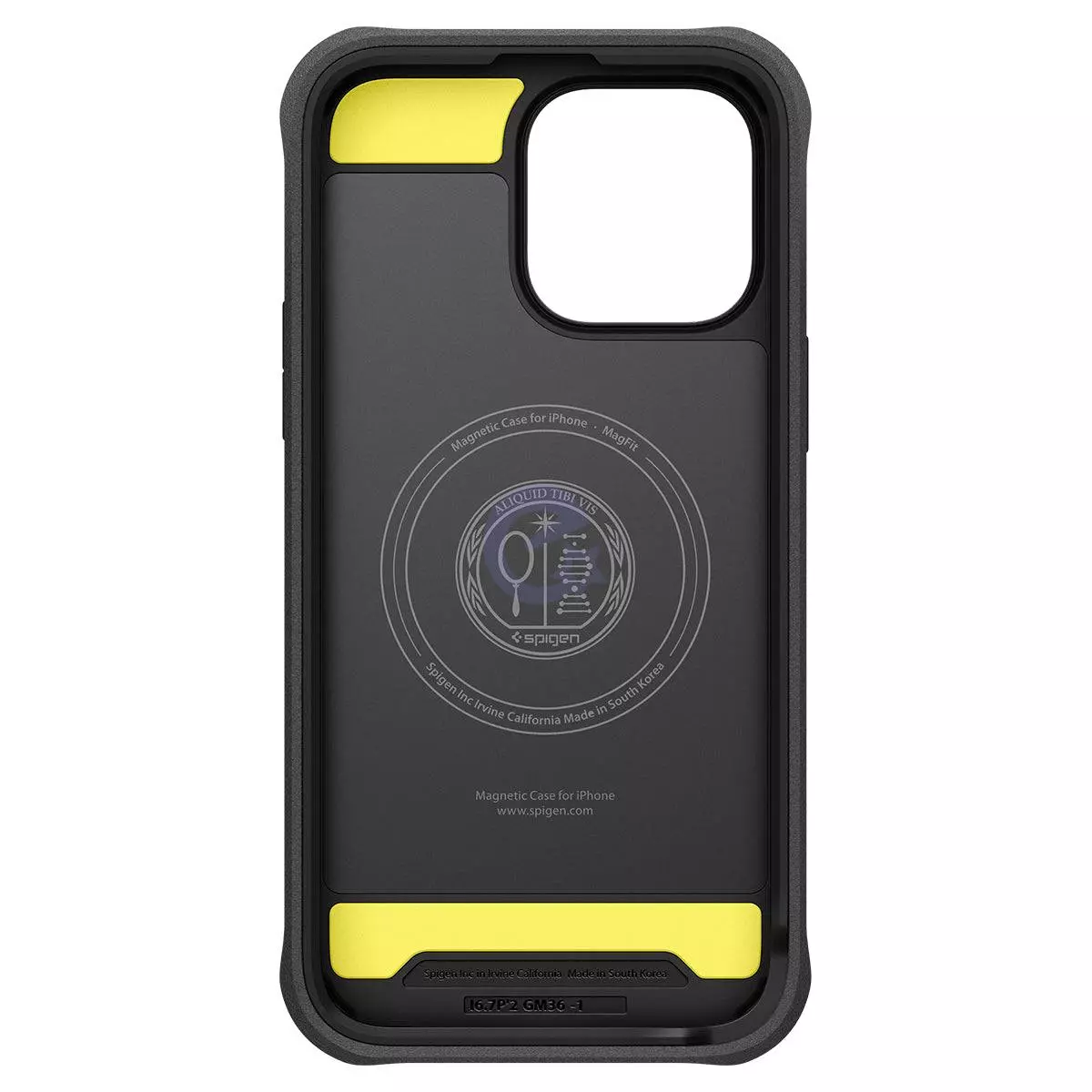 Противоударный чехол бампер Spigen Geo Armor 360 MagSafe для iPhone 14 Pro Max Black (Черный) ACS04852