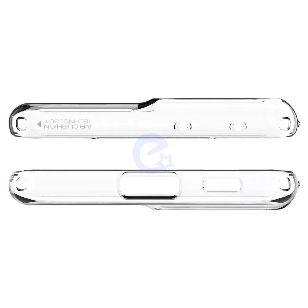 Противоударный чехол бампер Spigen Liquid Crystal для Samsung Galaxy S22 Ultra Transparent (Прозрачный) ACS03912