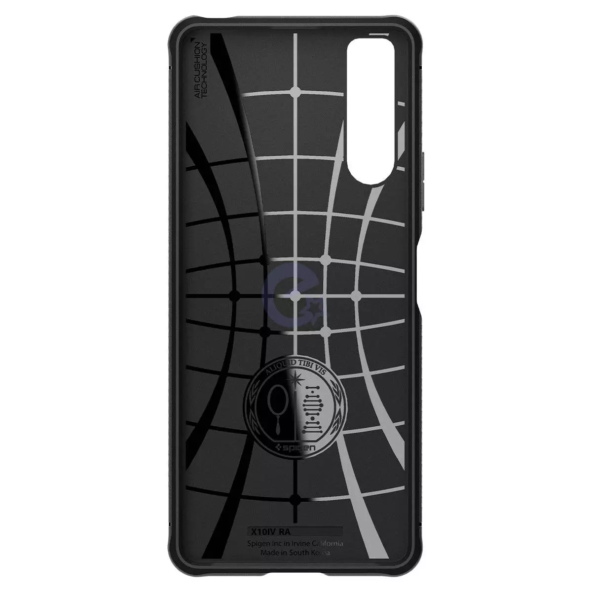 Противоударный чехол бампер Spigen Rugged Armor для Sony Xperia 10 IV Matte Black (Матовый Черный) ACS04554 Противоударный чехол бампер Spigen Rugged Armor для Sony Xperia 10 IV Matte Black (Матовый Черный) ACS04554