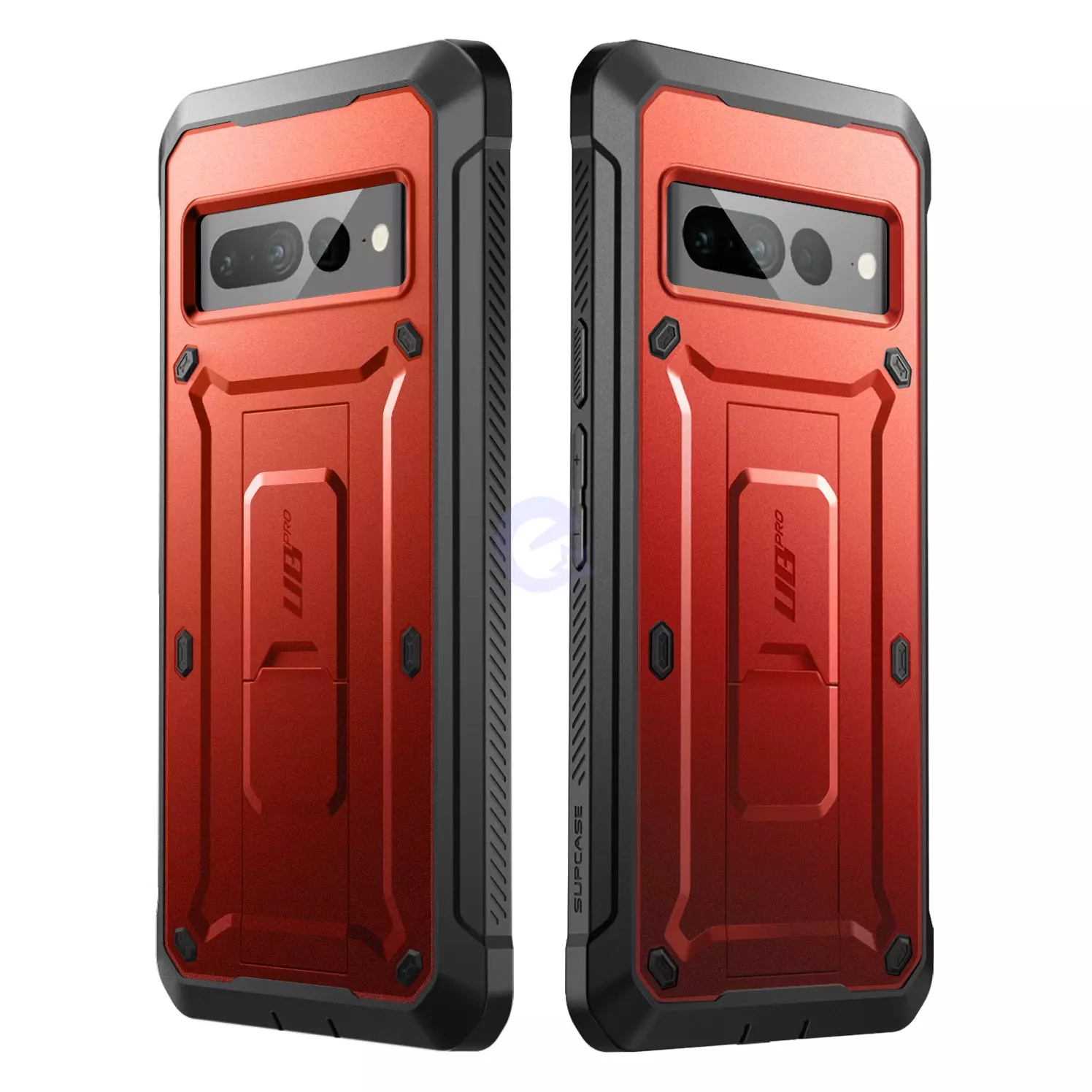 Протиударний чохол бампер Supcase Unicorn Beetle PRO для Google Pixel 7 Pro Metallic Red (Червоний металевий)