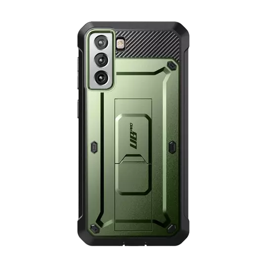 Противоударный чехол бампер Supcase Unicorn Beetle PRO для Samsung Galaxy S22 Plus Dark Green (Темно Зеленый)