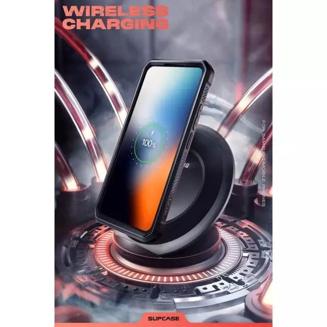 Протиударний чохол бампер Supcase Unicorn Beetle PRO для Samsung Galaxy S22 Ultra Black (Чорний)