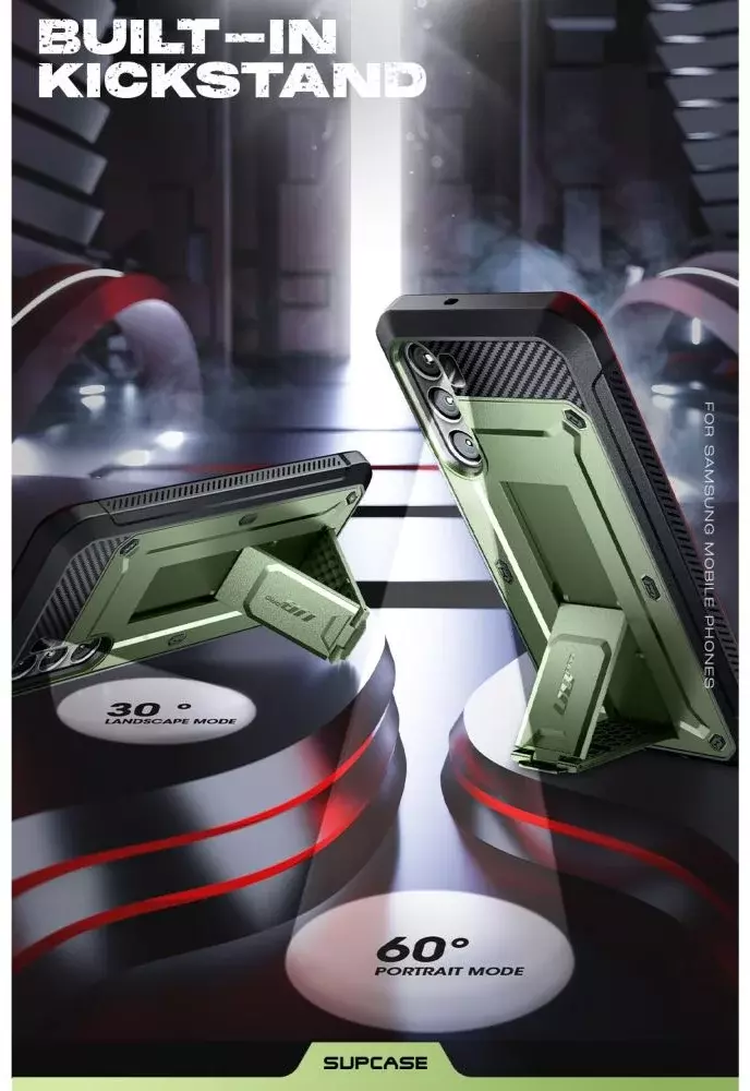 Противоударный чехол бампер Supcase Unicorn Beetle PRO для Samsung Galaxy S23 Plus Dark Green (Темно Зеленый)