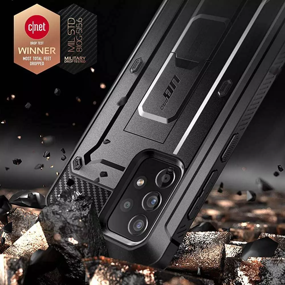 Противоударный чехол бампер Supcase Unicorn Beetle PRO для Samsung Galaxy A53 5G Black (Черный)