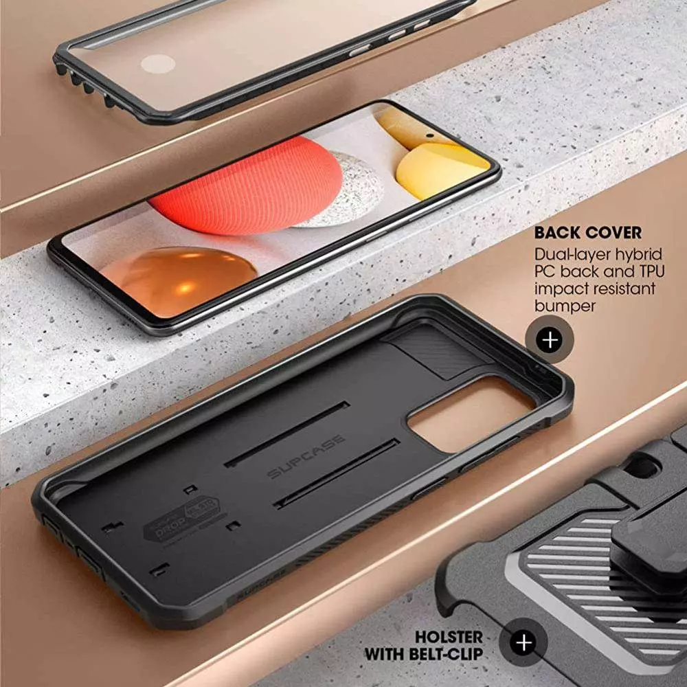 Противоударный чехол бампер Supcase Unicorn Beetle PRO для Samsung Galaxy A53 5G Black (Черный)