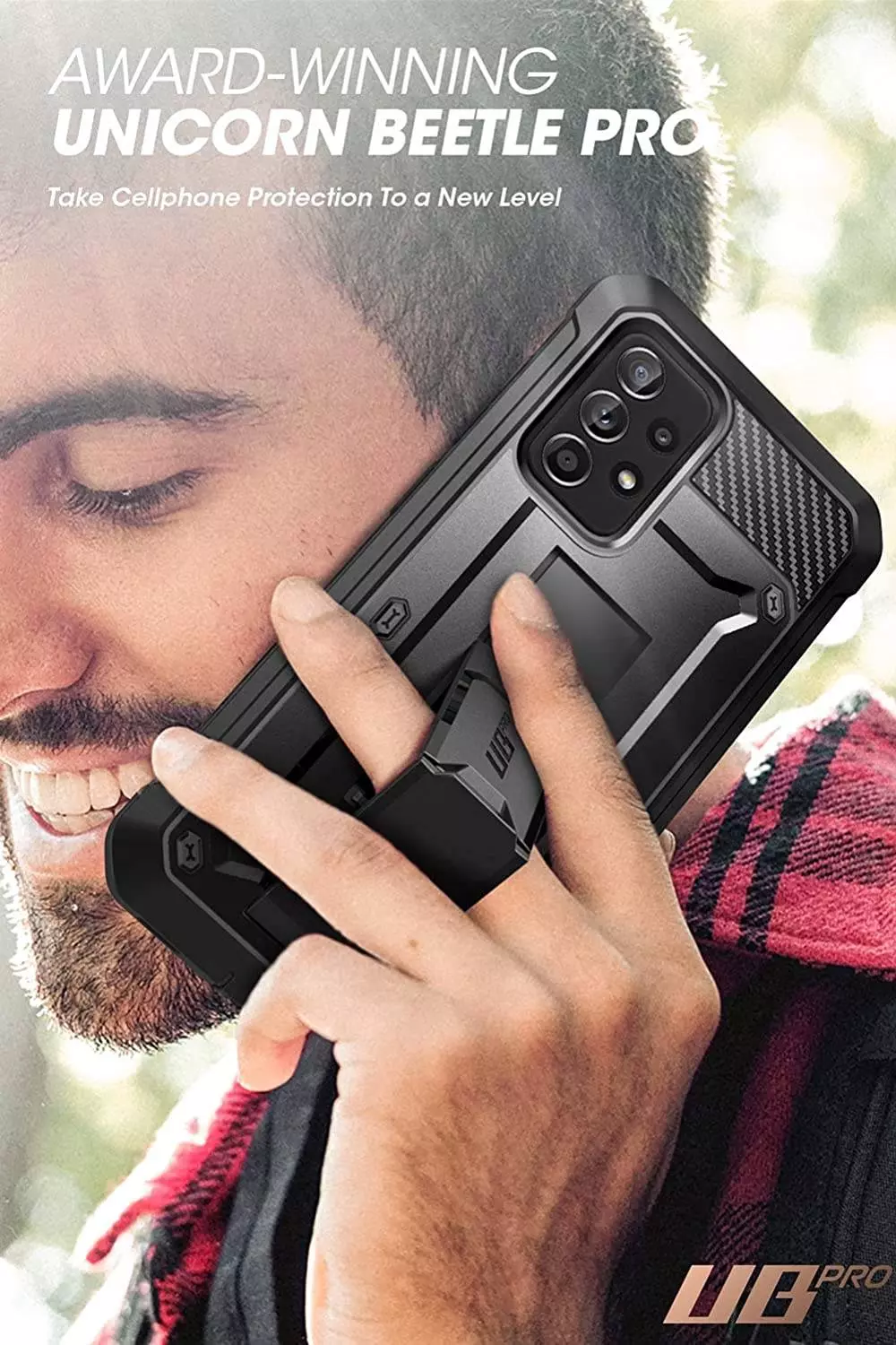 Противоударный чехол бампер Supcase Unicorn Beetle PRO для Samsung Galaxy A53 5G Black (Черный)