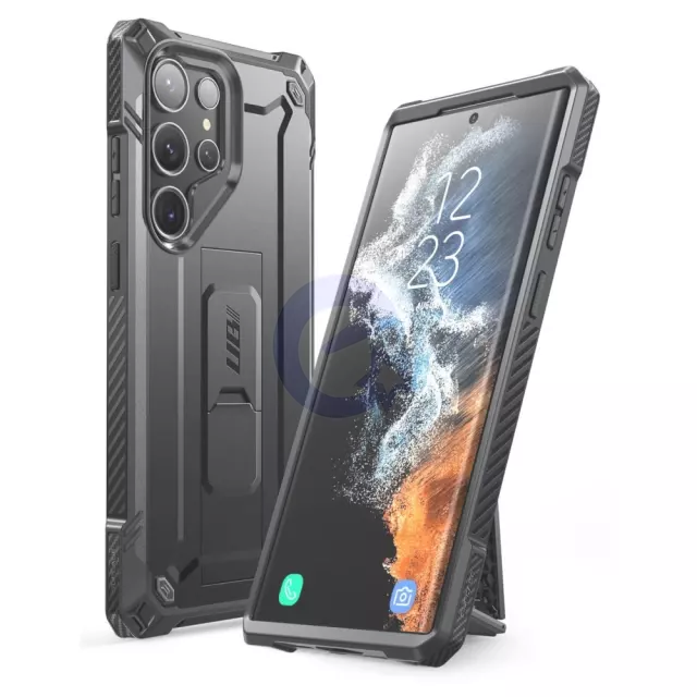 Протиударний чохол бампер Supcase Unicorn Beetle для Samsung Galaxy S22 Ultra / S23 Ultra Black (Чорний)