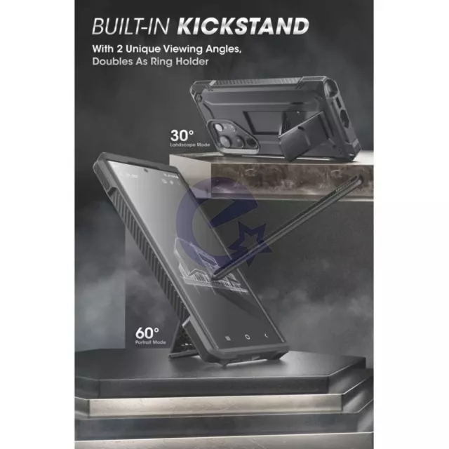 Протиударний чохол бампер Supcase Unicorn Beetle для Samsung Galaxy S22 Ultra / S23 Ultra Black (Чорний)