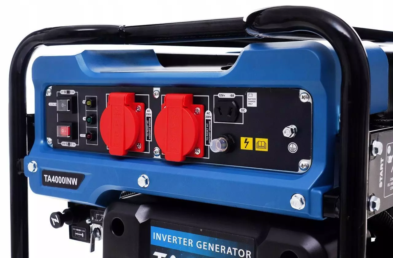 Бензиновий інверторний генератор Tagred TA4000INW 4000 Вт Black/Blue (Чорний/Синій) Бензиновий інверторний генератор Tagred TA4000INW 4000 Вт Black/Blue (Чорний/Синій)