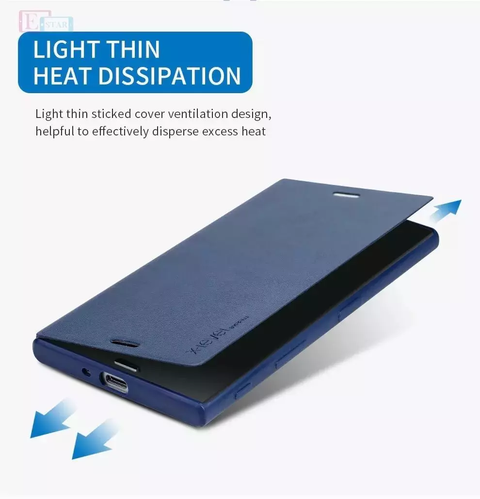 Чохол книжка для Sony Xperia Pro-I X-Level Leather Book Gold (Золотий)